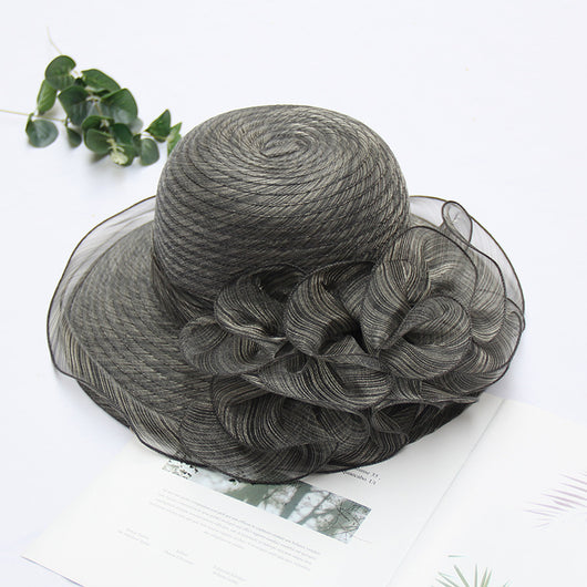 Sombrero de Encaje Plegable con Ala Ancha Protección Solar - Estilo Coreano - Image 12