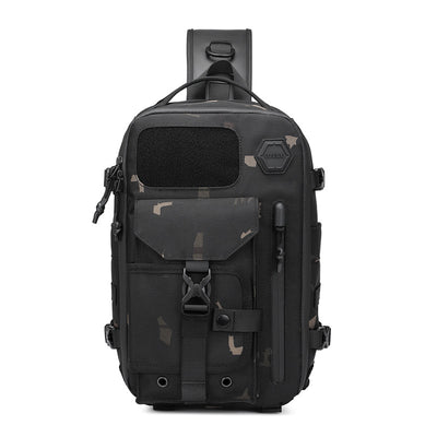 Bolsa Táctica Deportiva Impermeable para Pecho y Hombro - Image 9