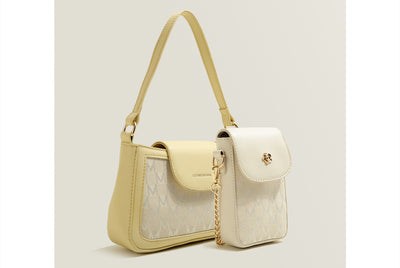 Bolsa Cuadrada Axilas Minimalista de Un Hombro - Image 11