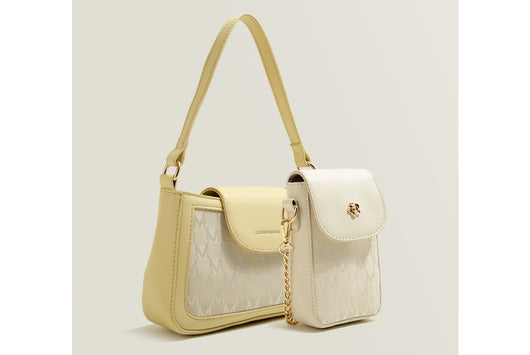 Bolsa Cuadrada Axilas Minimalista de Un Hombro - Image 11