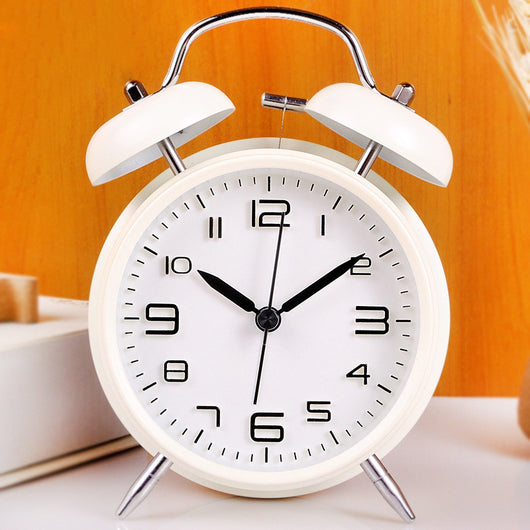 Reloj Despertador Digital 3D con Doble Campana Silencioso para Estudiantes - Image 12