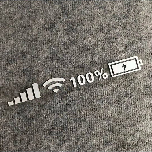 Calcomanías Vinilo WiFi y Señal para Auto - Decoración Exterior Moderna - Image 5