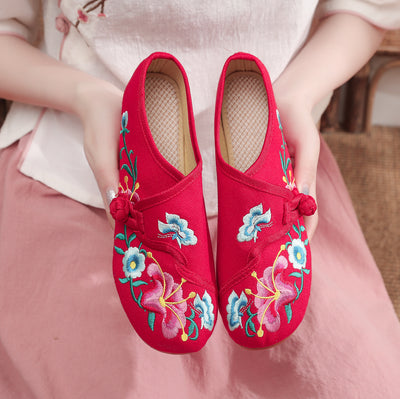 Zapatillas Deportivas Mujer Primavera Otoño con Bordado Floral Petunia - Image 9