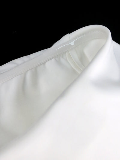 Conjunto Asimétrico: Top Tubo Blanco con Falda Cadera - Image 13