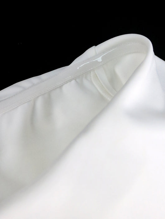 Conjunto Asimétrico: Top Tubo Blanco con Falda Cadera - Image 13