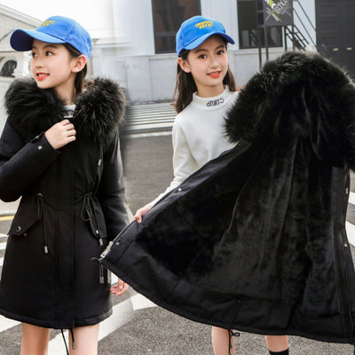 Chaqueta Acolchada para Niñas con Forro Polar y Plumón Térmico - Image 10