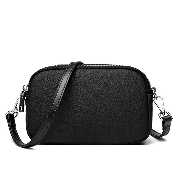 Bolsa Bandolera Cuadrada de Cuero Premium - Diseño Minimalista Versátil - Image 6