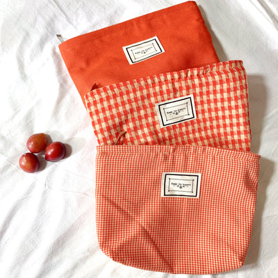Bolsa Cosmética Cuadros Multiusos - Diseño Elegante para Cuatro Estaciones - Image 10