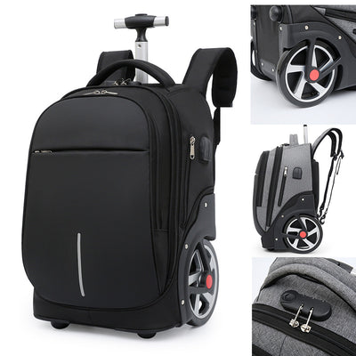 Mochila Trolley Escolar de Gran Capacidad con Ruedas para Secundaria - Image 9