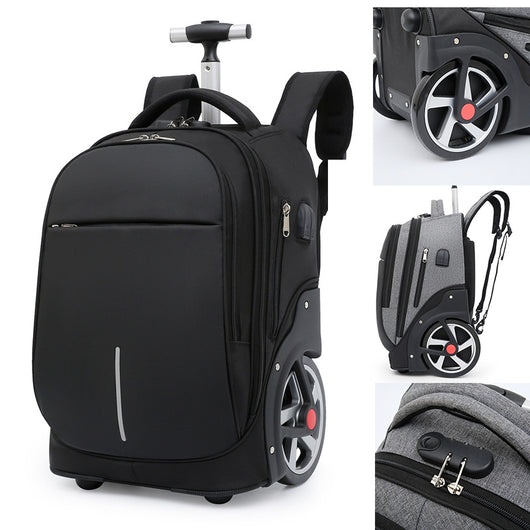 Mochila Trolley Escolar de Gran Capacidad con Ruedas para Secundaria - Image 9