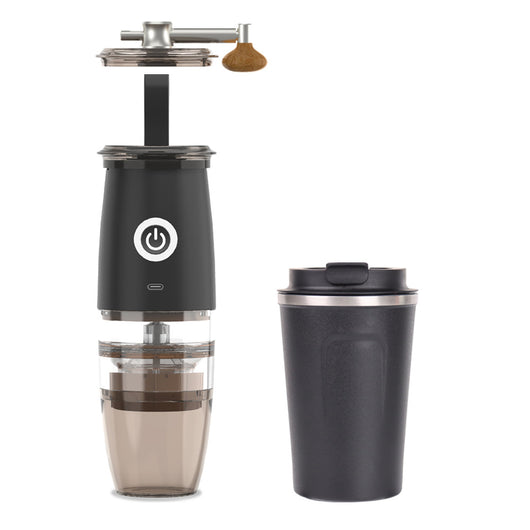 Cafetera Portátil con Molinillo Integrado USB Recargable - Image 9