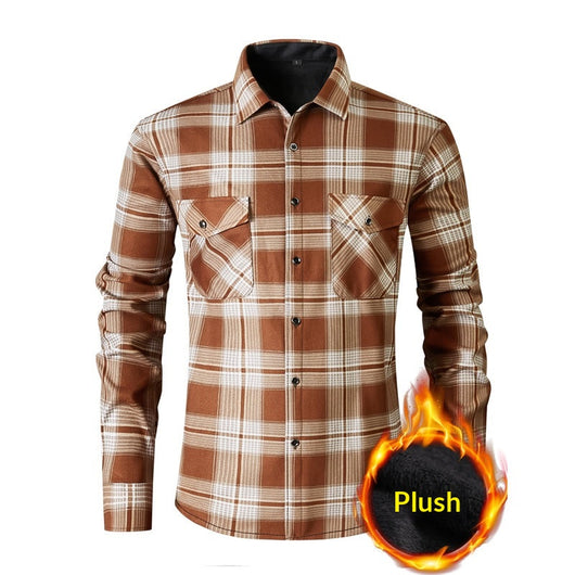 Cardigan Casual de Algodón Acolchado para Hombre - Image 16