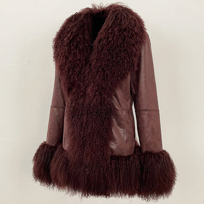 Chaqueta de Lana Gruesa con Acabado Ante - Image 14