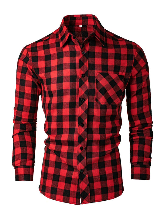 Camisa Casual Estampada Slim Fit con Solapa - Image 16