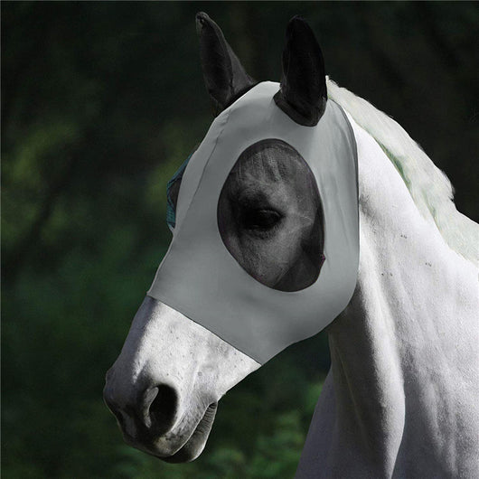 Máscara Protectora Lycra para Caballo con Orejas - Comodidad Total y Protección UV - Image 11