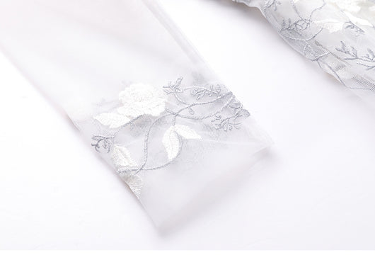 Vestido Largo Bordado con Cuentas para Mujer - Image 12