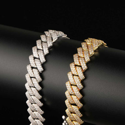 Pulsera Hip Hop Doble Fila 14mm - Estilo Urbano Premium - Image 20
