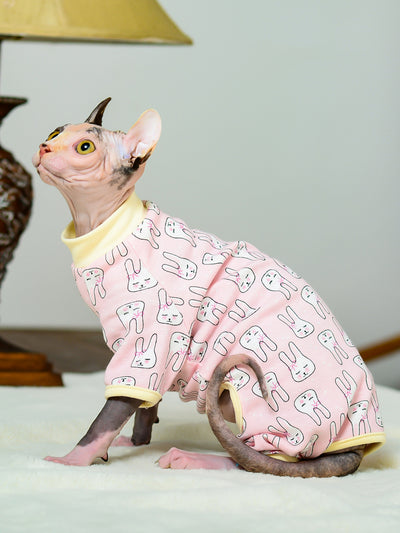 Camiseta de Algodón Antidesgarres para Gatos - Image 13