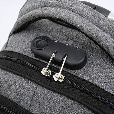Mochila Escolar Trolley Multifuncional de Gran Capacidad con Ruedas y Escaleras - Image 10