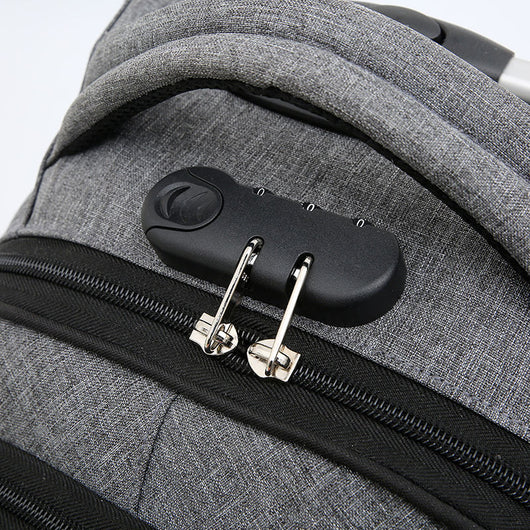 Mochila Escolar Trolley Multifuncional de Gran Capacidad con Ruedas y Escaleras - Image 10