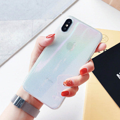 Funda para teléfono con efecto degradado y relieve de gotas de lluvia - Image 14