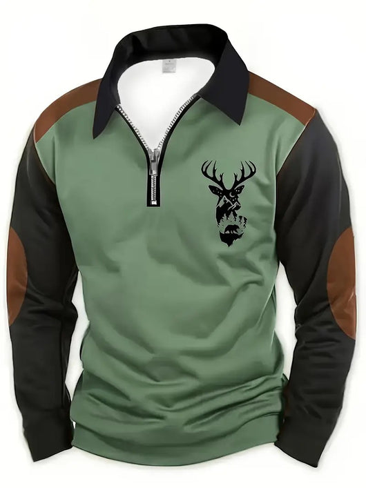 Polo de Manga Larga para Hombre con Tecnología 3D - Image 5