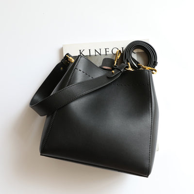 Bolso Bandolera de Cuero Grueso Versátil - Diseño Minimalista - Image 4