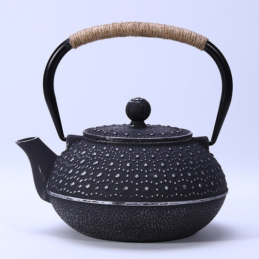 Tetera de Hierro Fundido Peonía - Juego de Té Tradicional - Image 2