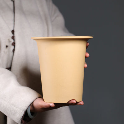 Maceta Decorativa de Arena Púrpura para Plantas de Escritorio