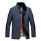 Men's Padded Thermal Coat - Winter Jacket with Cotton