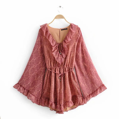 Jumpsuit Escotado con Volantes - Image 9