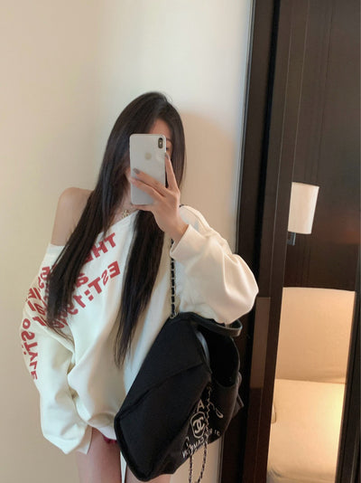Sudadera Gris con Estampado American Hot Girl - Image 15