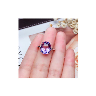 Anillo de Plata 925 Baño Oro Blanco Living Mouth - Image 2