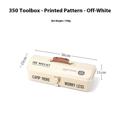 Caja de Herramientas para Camping Outdoor con Compartimentos y Stickers - Image 12