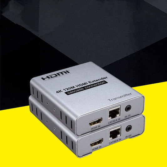 Amplificador de Señal HDMI con Extensor de Red Cascada
