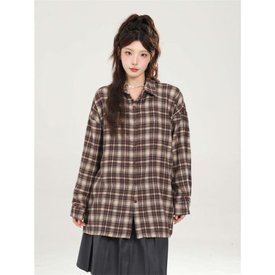 Camisa Larga de Protección Solar Estilo Retro para Mujer - Image 29