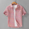 Camisa Cuadrillé Suelta Ligera para Hombre - Estilo Verano Moderno