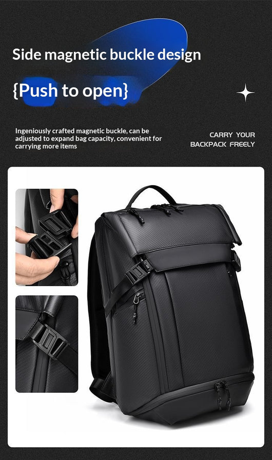 Mochila Ejecutiva Multiuso para Laptop con Diseño Urbano - Image 34