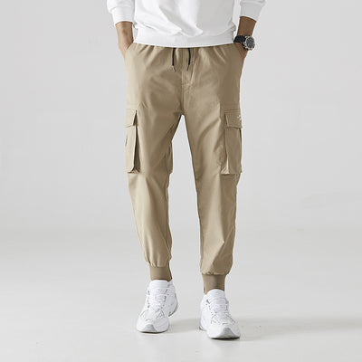Pantalones Casuales Holgados con Bolsillos Múltiples y Tela Transpirable - Image 8