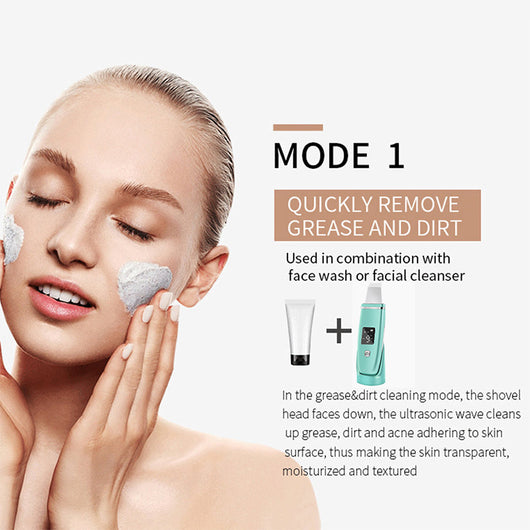 Limpiador Ultrasónico de Poros con LED - Removedor de Puntos Negros y Lifting Facial - Image 8