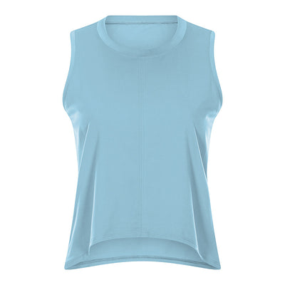 Top Deportivo Suelto Cuello Redondo sin Mangas para Yoga - Image 12