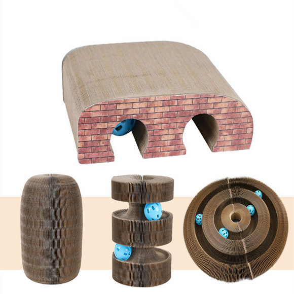 Rascador Acordeón Musical para Gatos