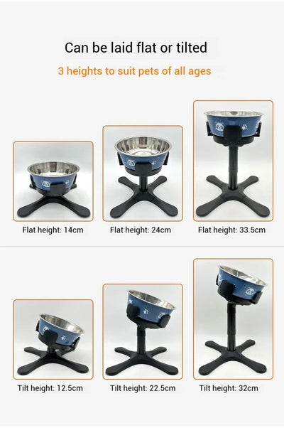 Comedero Elevado Ajustable para Perros Medianos y Grandes con Base Antideslizante - Image 11