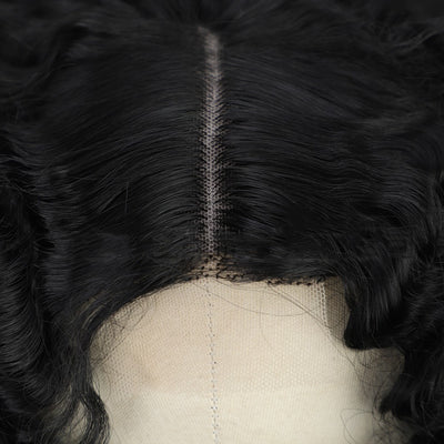 Peluca Afro Rizada Corta con Encaje Frontal - Image 2