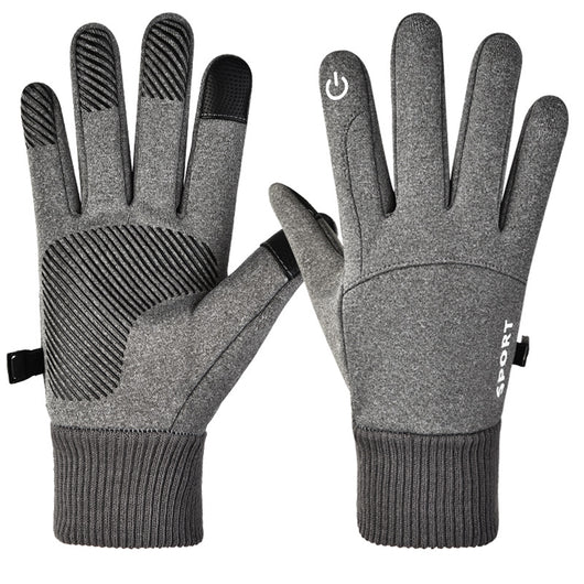 Guantes de Ciclismo para Hombre con Forro Polar para Pantalla Táctil y Conducción - Image 4
