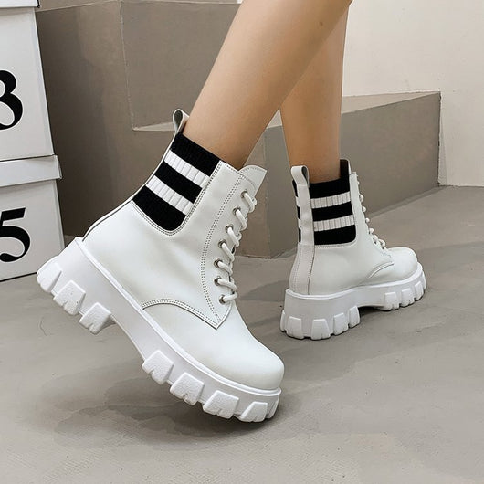 Botas Martin Plataforma para Mujer - Estilo Casual y Versátil - Image 8