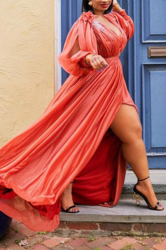 Vestido Ejecutivo Talla Grande para Mujer - Estilo Europeo y Americano - Image 4