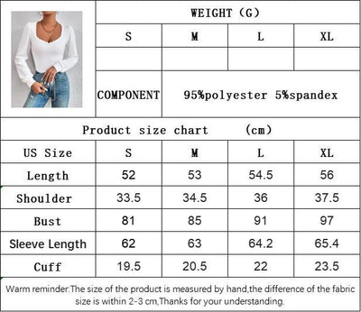 Blusa Mujer Cuello V Mangas Abullonadas Slim Fit Versátil - Image 6