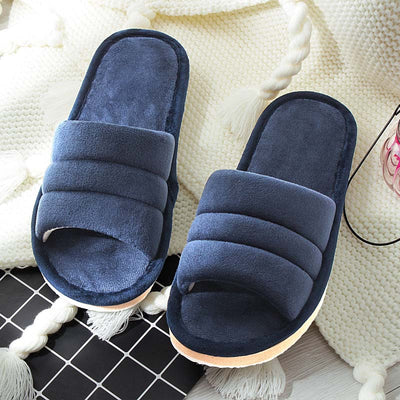 Pantuflas de Algodón Suave para Casa con Suela Flexible - Image 8
