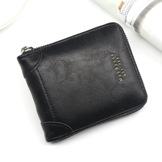 Billetera Corta para Hombre con Cierre y Monedero - Image 12